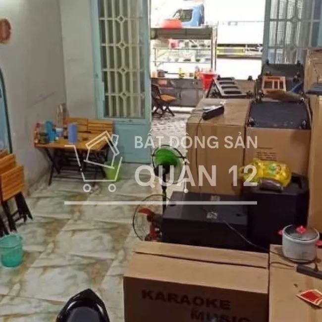 Bán Nhà mặt tiền Hà Huy Giáp Q12 - 4,5x18m giá 10ti