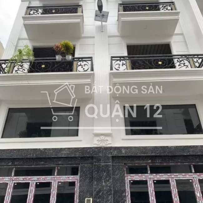 Nhà phố mới xây có thang máy đã hoàn thiện 4x20 1trệt 1lửng 2lầu st.
