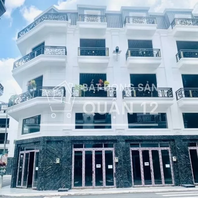 nhà phố 4Tấm 5x15m, đường Hà Huy Giáp đối diện trường cđ Điện Lực