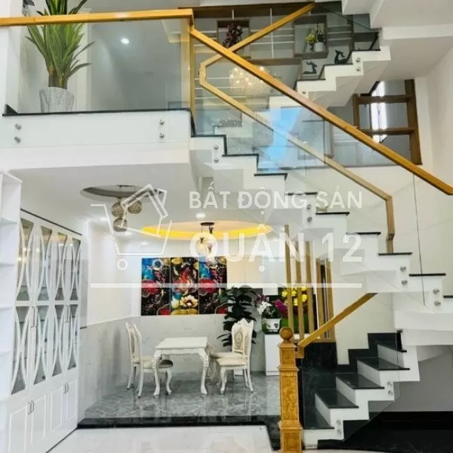  nhà phố 4Tấm 5x15m, đường Hà Huy Giáp đối diện trường cđ Điện Lực