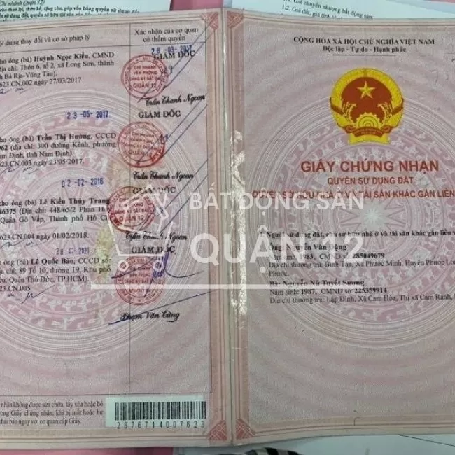 Nhà ngã tư ga quận 12 1 lầu 3PN ngay hà huy giáp vào TL47 