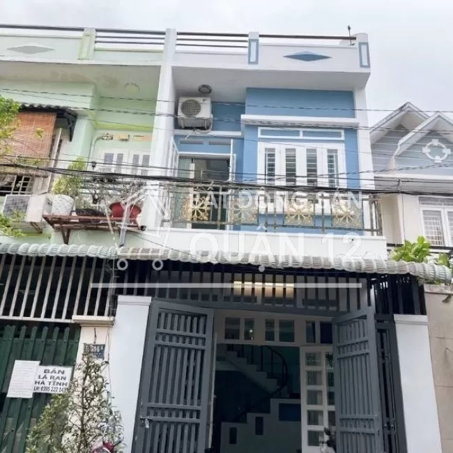 Nhà 1 trệt 1 lầu , diện tích 4 x 17 m2 , đường TX 33 hẻm xe hơi 6m. .