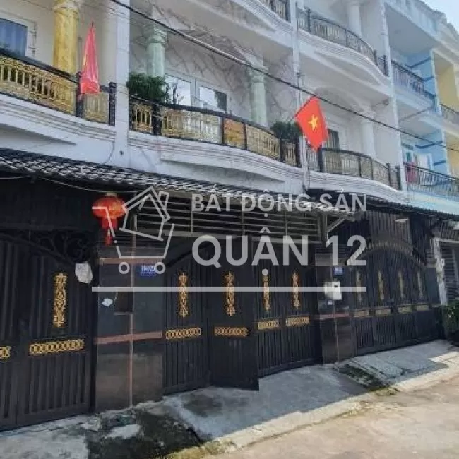 Bán nhà 4.2x12 2 lầu sân thượng 1 xẹt TX22 Gần chợ Mình Phát