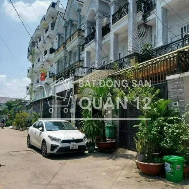 Nhà 4x16 2 lầu đường TX22 ngay Chợ Minh Phát Hẻm 8m
