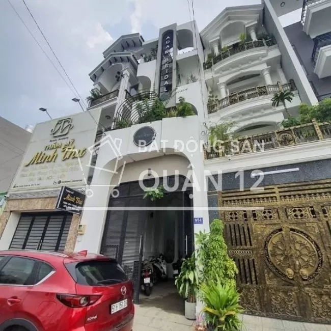 Bán nhà đẹp 5 tầng (4x17), mặt tiền đường Thạnh Xuân 24 quận 12.