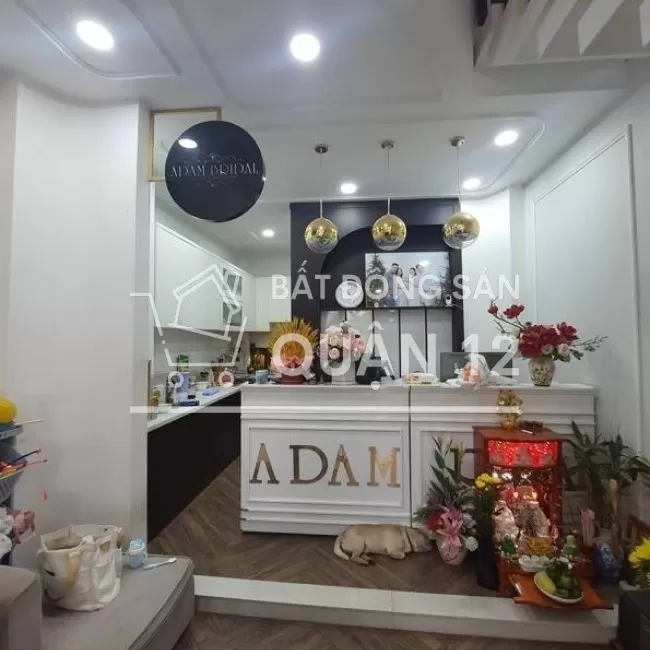 Bán nhà đẹp 5 tầng (4x17), mặt tiền đường Thạnh Xuân 24 quận 12.