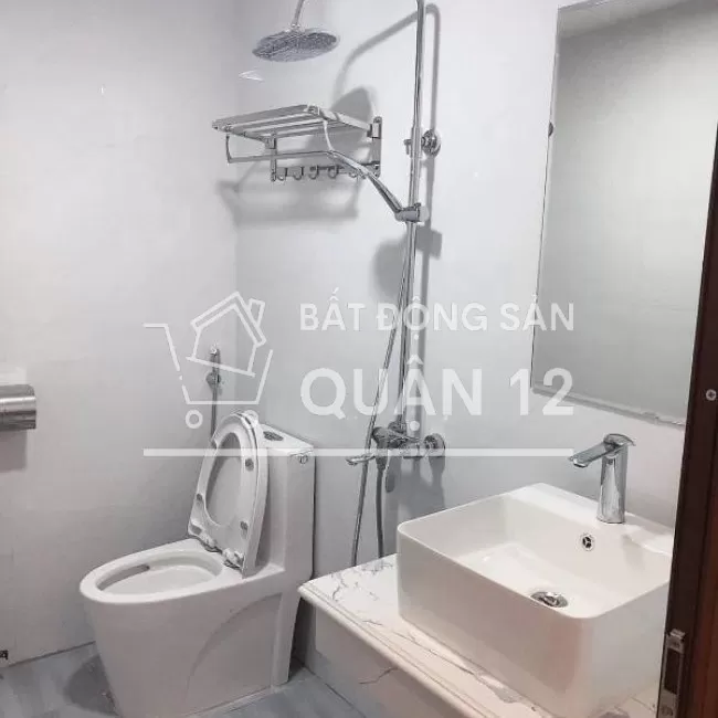 Nhà shr q12 -hẻm xe hơi 6m - mới xây thiết kế kỷ lưỡng