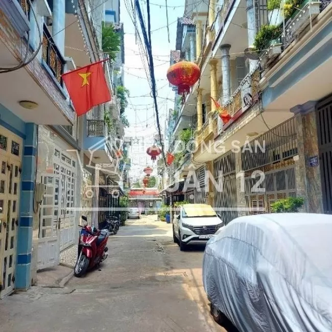 Nhà HXH 7m gần Chợ Hiệp Thành,  Quận 12