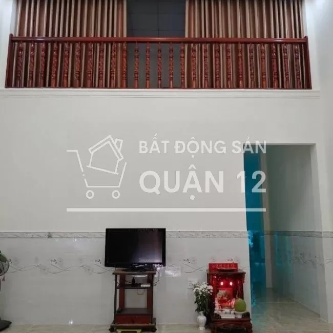 Nhà 1/Huỳnh thị hai Quận 12, 5mx17m, Đúc Lửng, Giá: 4,490 Tỷ