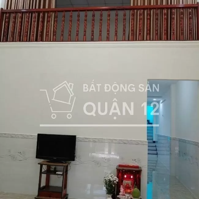 Nhà 1/Huỳnh thị hai Quận 12, 5mx17m, Đúc Lửng, Giá: 4,490 Tỷ