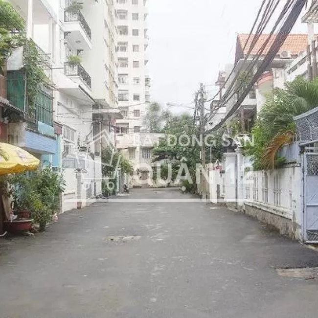 Nhà hẻm 5m - shr- 4PN - nở hậu ngang 4m
