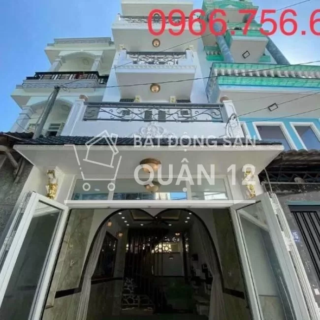 Chủ cần bán gấp, nhà 4 tầng BTCT, Lê Văn Khương, Quận 12, SHR, HXH.