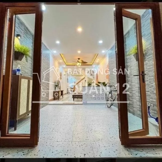 Nhà hiệp thành q12 - 4PN - shr - hẻm xe hơi