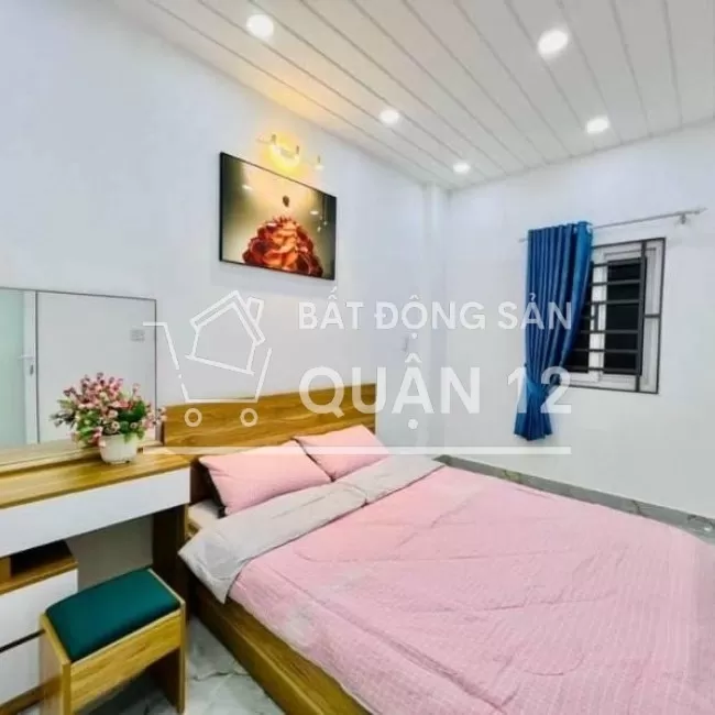 Nhà hiệp thành q12 - 4PN - shr - hẻm xe hơi