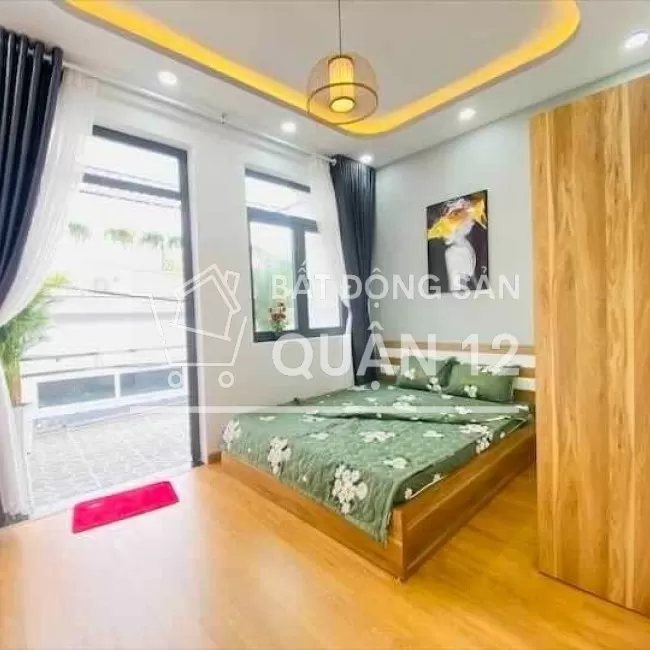NHà riêng quận 12- shr hoàn công- 4PN - hẻm xe tải