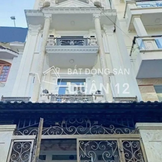 Nhà riêng quận 12- mới xây- đường lớn trải nhựa - 4PN - 50m2