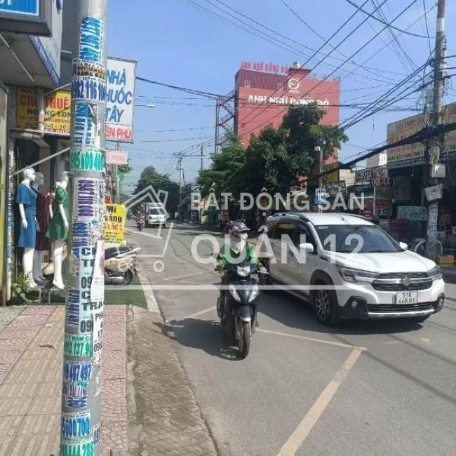 Nhà mặt tiền Nguyễn Ảnh Thủ dt:4.85×25m 1 lầu tiện kinh doanh đa nghề 