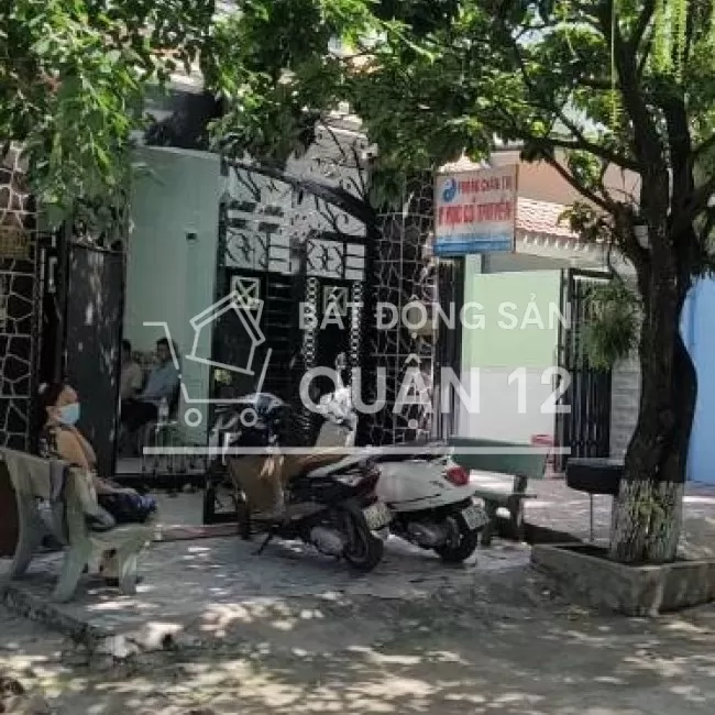 BÁN ĐẤT TẶNG NHÀ, NGUYỄN ẢNH THỦ,Q12,60M, HẺM TẢI QUAY ĐẦU.NHỈNH 3 TỶ