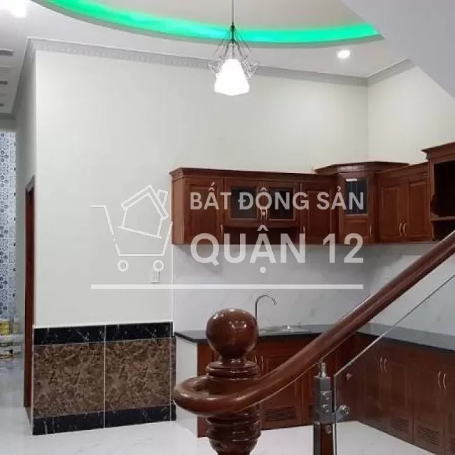 NHÀ 2 MẶT TIỀN  HIỆP THÀNH, QUẬN 12 (2 CĂN LIỀN KỀ) SỔ HỒNG VUÔNG VỨT 