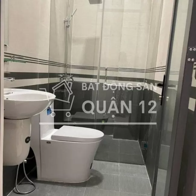Nhà shr q12 - hẻm  oto đậu cửa - mới xây hoàn thiện