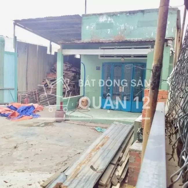 Mua đất 244m2 tặng nhà C4 hiện hữu Nguyễn Thị Búp Q12