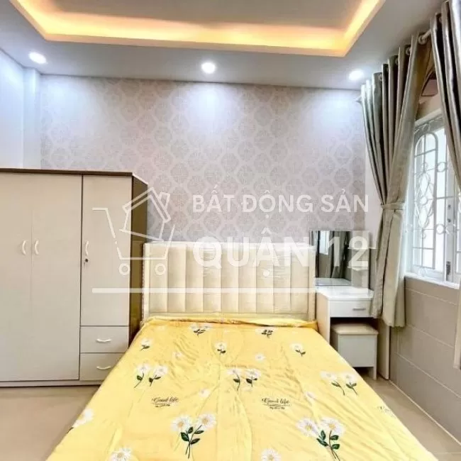 Nhà Nguyễn Thị Đặng quận 12-hẻm 6m -4PN- 1T98 TL