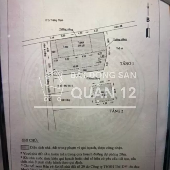 Bán nhà trọ 5 phòng Nguyễn văn Quá, phường Đông Hưng Thuận,Quận 12