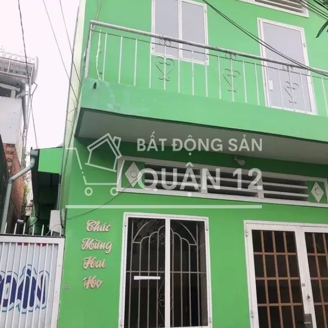 Nhà 5x19 Hẻm 112 Nguyễn Văn Quá,kế Trường Lý Tự Trọng