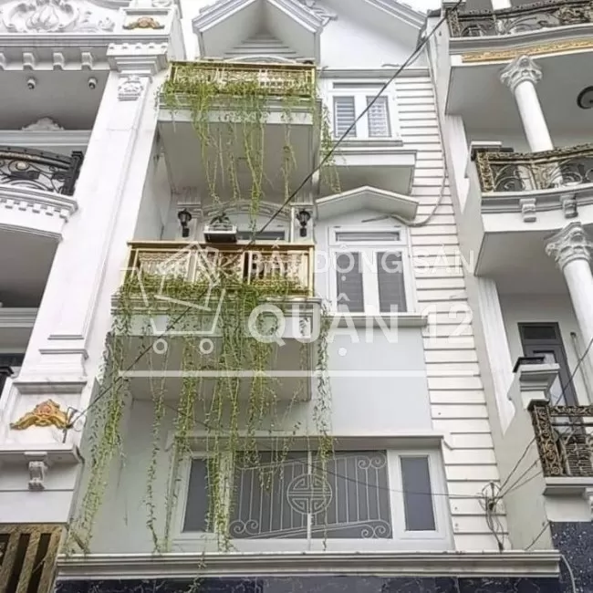 NHÀ 4 TẦNG SÁT MẶT TIỀN HXH 6M - Ô TÔ NGỦ TRONG NHÀ