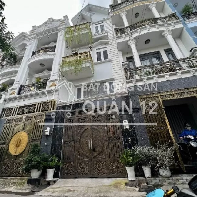NHÀ 4 TẦNG SÁT MẶT TIỀN HXH 6M - Ô TÔ NGỦ TRONG NHÀ