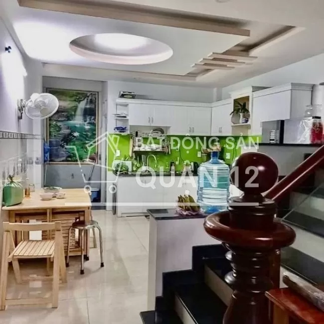 NHÀ 4 TẦNG SÁT MẶT TIỀN HXH 6M - Ô TÔ NGỦ TRONG NHÀ