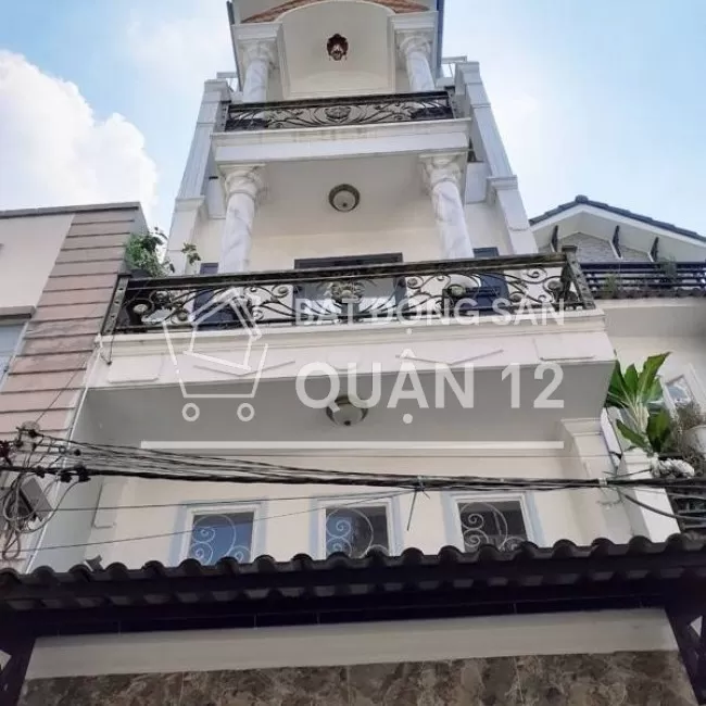 Chính chủ bán nhà, HXH, 4 tầng, giá 5,25 tỷ. QL1A, Thạnh Lộc, Quận 12.