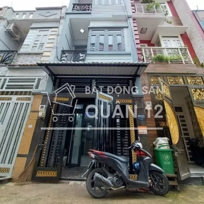 Nhà Mới 1trệt 2lầu, 42m2 (3,5x12.5), hẻm 5m, TTH21, Q12, 3tỷ75 TL