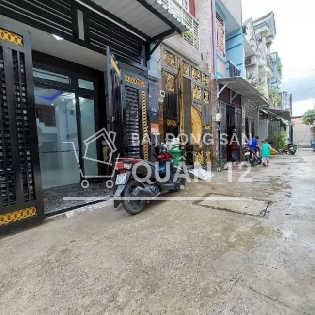 Nhà Mới 1trệt 2lầu, 42m2 (3,5x12.5), hẻm 5m, TTH21, Q12, 3tỷ75 TL