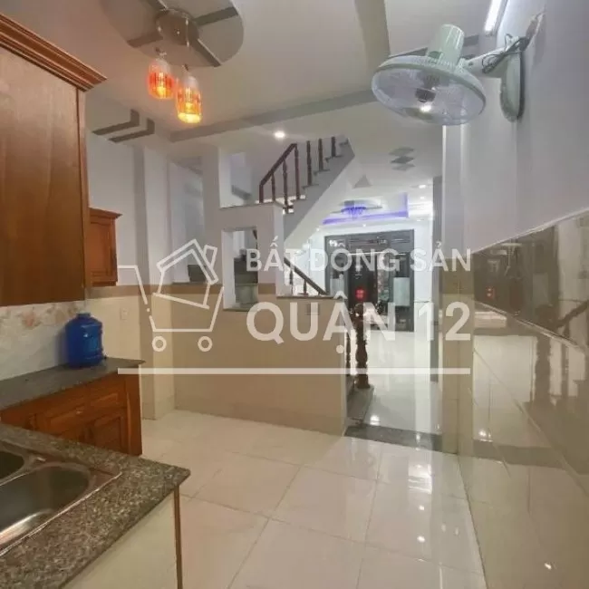Nhà Mới 1trệt 2lầu, 42m2 (3,5x12.5), hẻm 5m, TTH21, Q12, 3tỷ75 TL