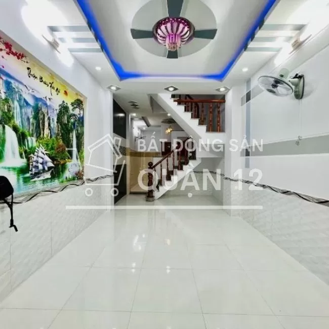 Nhà Mới 1trệt 2lầu, 42m2 (3,5x12.5), hẻm 5m, TTH21, Q12, 3tỷ75 TL