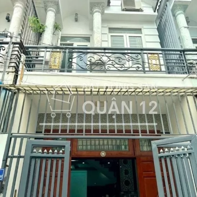 Bán nhà sổ riêng , 1 trệt 1 lầu , hướng đông nam , hẻm xe hơi TL37 .
