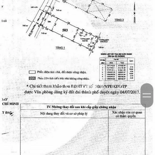 BÁN NHÀ 4x20 1 lầu 1 XẸC THẠNH LỘC 44, PHƯỜNG THẠNH LỘC, QUẬN 12