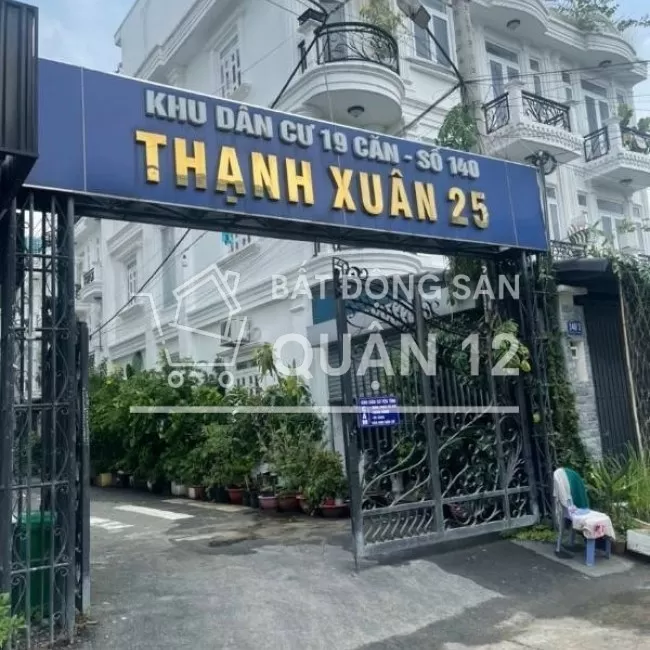 Bán gấp nhà Thạnh Xuân khu 19 căn, Quận 12, dân cư yên tĩnh, nhựa 6m