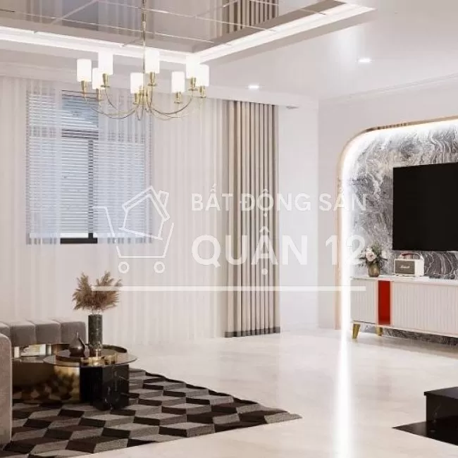 Bán nhà Q 12, sổ hồng, giá rẻ, mới đẹp, ngân hàng hỗ trợ 80%