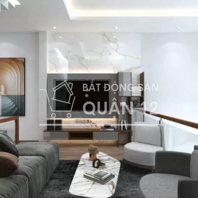 BÁN NHÀ MẶT TIỀN ĐƯỜNG PHƯỜNG THẠNH XUÂN Q12