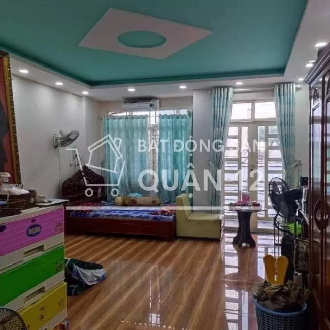 Nhà 3 lầu đẹp, ngang 5m, 110m2, Tô Ký Q12 view PM Quang Trung,  6.8 tỷ