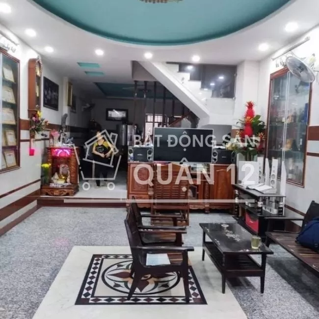 Nhà 3 lầu đẹp, ngang 5m, 110m2, Tô Ký Q12 view PM Quang Trung,  6.8 tỷ