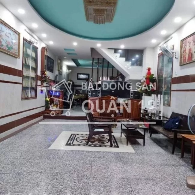 Nhà 3 lầu đẹp, ngang 5m, 110m2, Tô Ký Q12 view PM Quang Trung,  6.8 tỷ