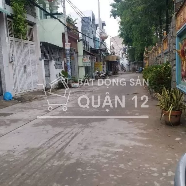 nhà sổ riêng hẻm xe hơi tránh Đông Hưng Thuận 55m2 Quận 12 3,55 tỷ 
