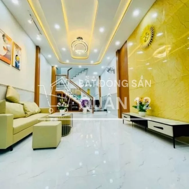Nhà mới thiết kế đẹp mắt- không gian sống thoải mái- shr- 4PN Q12