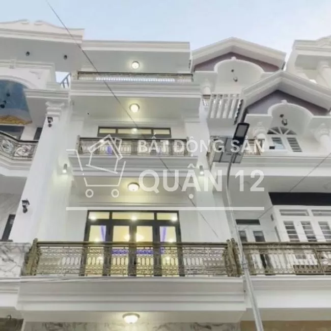 Nhà mới thiết kế đẹp mắt- không gian sống thoải mái- shr- 4PN Q12