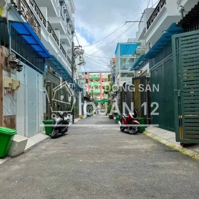 Nhà mới thiết kế đẹp mắt- không gian sống thoải mái- shr- 4PN Q12