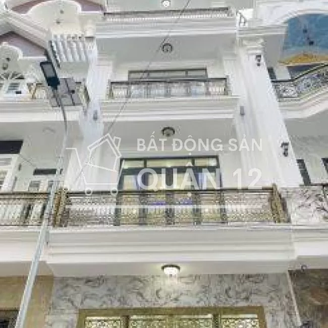 Nhà hẻm xe tải đổ cửa- shr- 4PN - 45m2