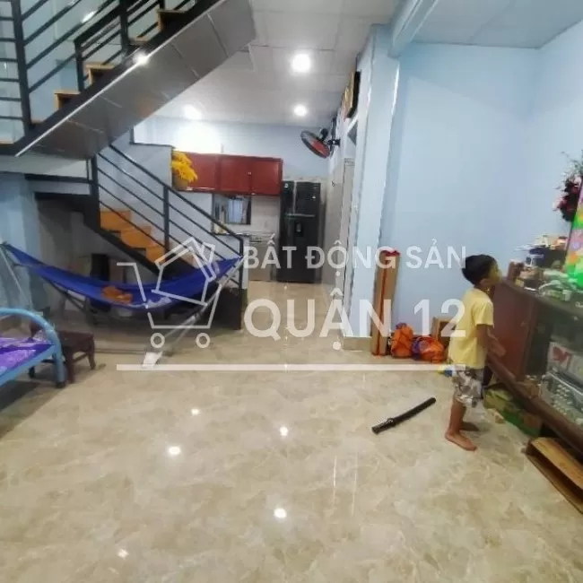 BÁN NHÀ CHÍNH CHỦ 5 X 20 HẺM 4M 2 TẦNG ĐƯỜNG VƯỜN LÀI AN PHÚ ĐÔNG Q12